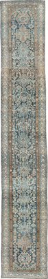 Antique Malayer Runner Rug (2' x 16')